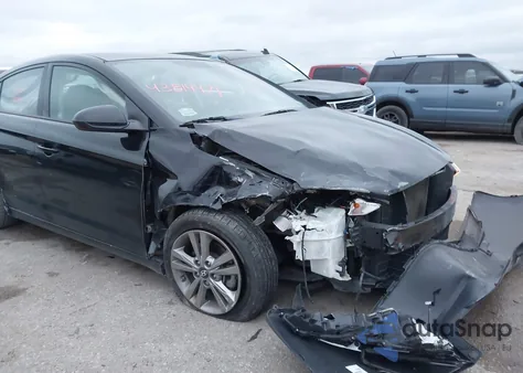 2018 Hyundai Elantra Sel from USA, damaged, VIN KMHD84LFXJU589081